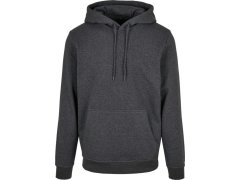 Build your Brand BB 001 Pánská mikina s kapucí 56.B001 charcoal