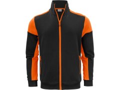 Printer Prime Sweater Full Zip Men Pánská mikina 61.2061 black/orange