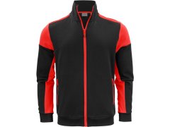 Printer Prime Sweater Full Zip Men Pánská mikina 61.2061 black/red