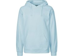 Neutral O 63101 Pánská mikina s kapucí z bio bavlny 77.6311 light blue