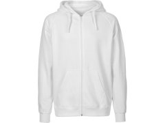 Neutral O 63301 Pánská mikina s kapucí z bio bavlny 77.6331 white