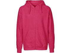 Neutral O 63301 Pánská mikina s kapucí z bio bavlny 77.6331 pink