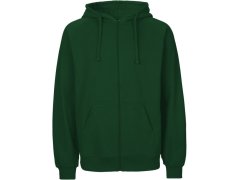 Neutral O 63301 Pánská mikina s kapucí z bio bavlny 77.6331 bottle green