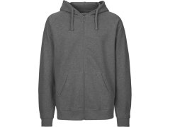 Neutral O 63301 Pánská mikina s kapucí z bio bavlny 77.6331 dark heather
