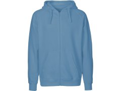 Neutral O 63301 Pánská mikina s kapucí z bio bavlny 77.6331 dusty indigo