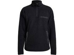 Tenson Yoke Half Zip M Pánská fleecová mikina s 1/4 zipem 84.7646 black