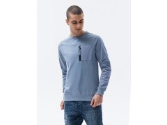 Ombre Sweatshirt B1151 Světle modrá