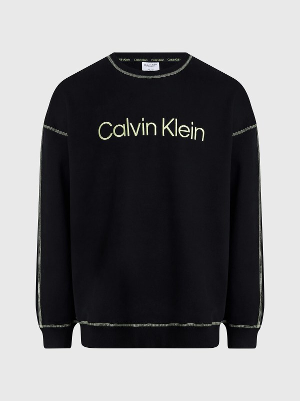 Pánská mikina NM2458E PET černá - Calvin Klein