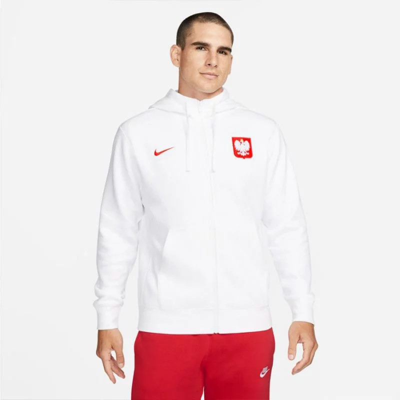 Pánská mikina Poland Hoody M DH4961 100 bílá - Nike Pánská mikina Poland Hoody M DH4961 100 bílá - Nike - Pánské oblečení mikiny