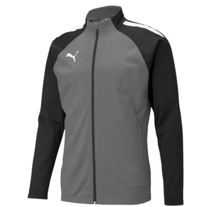Pánská mikina Puma teamLIGA Training šedá a černá 657234 13 pánské