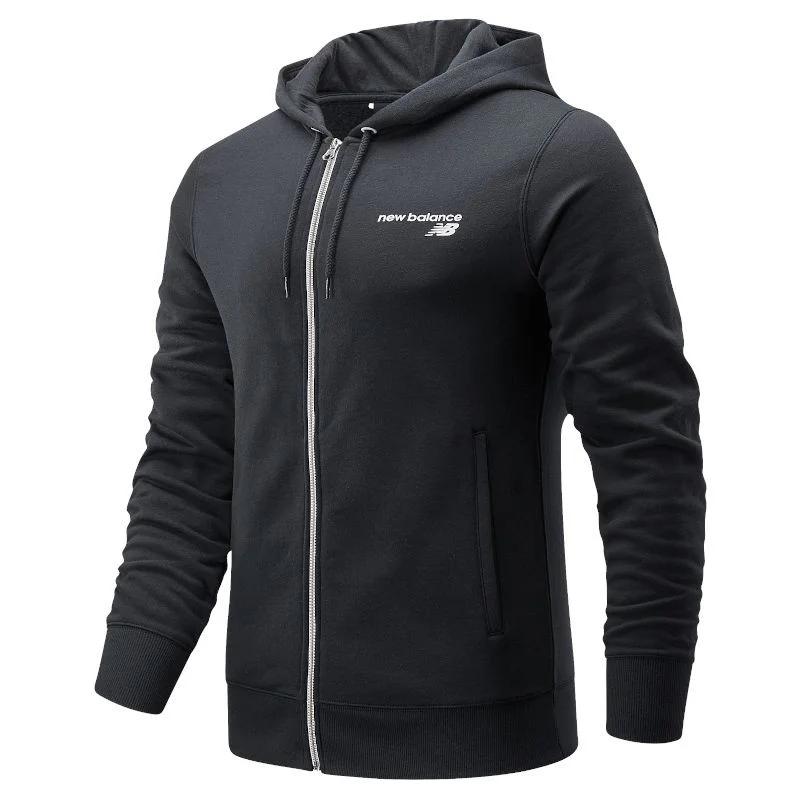 New Balance Classic Core Fleece FZ BK M MJ03907BK Mikina New Balance Classic Core Fleece FZ BK M MJ03907BK Mikina - Pánské oblečení mikiny