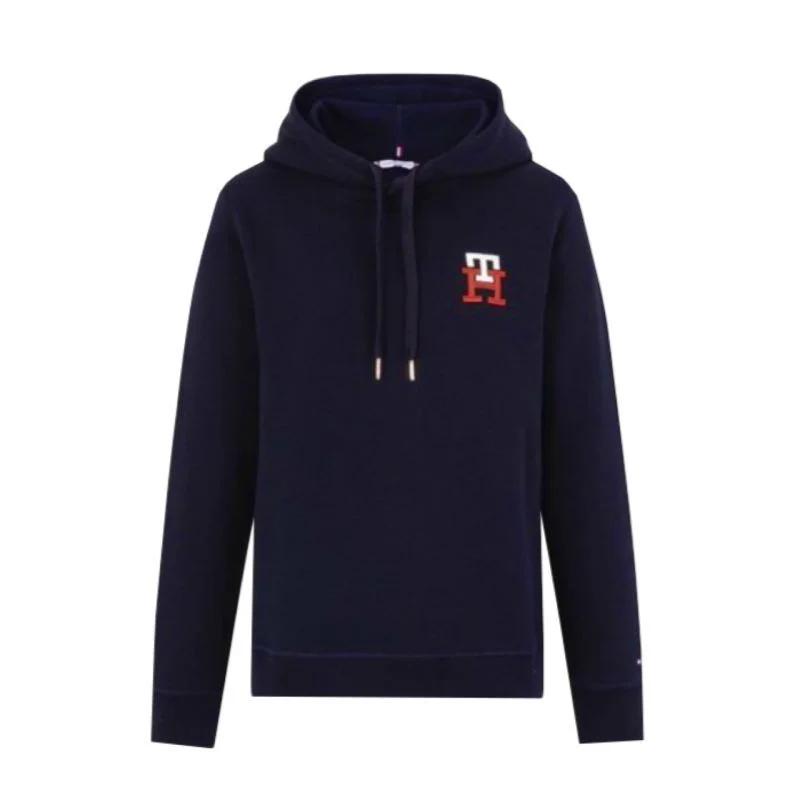 Tommy Hilfiger Reg Monogram W WW0WW37434 Mikina tmavě modrá Tommy Hilfiger Reg Monogram W WW0WW37434 Mikina tmavě modrá - Pánské oblečení mikiny