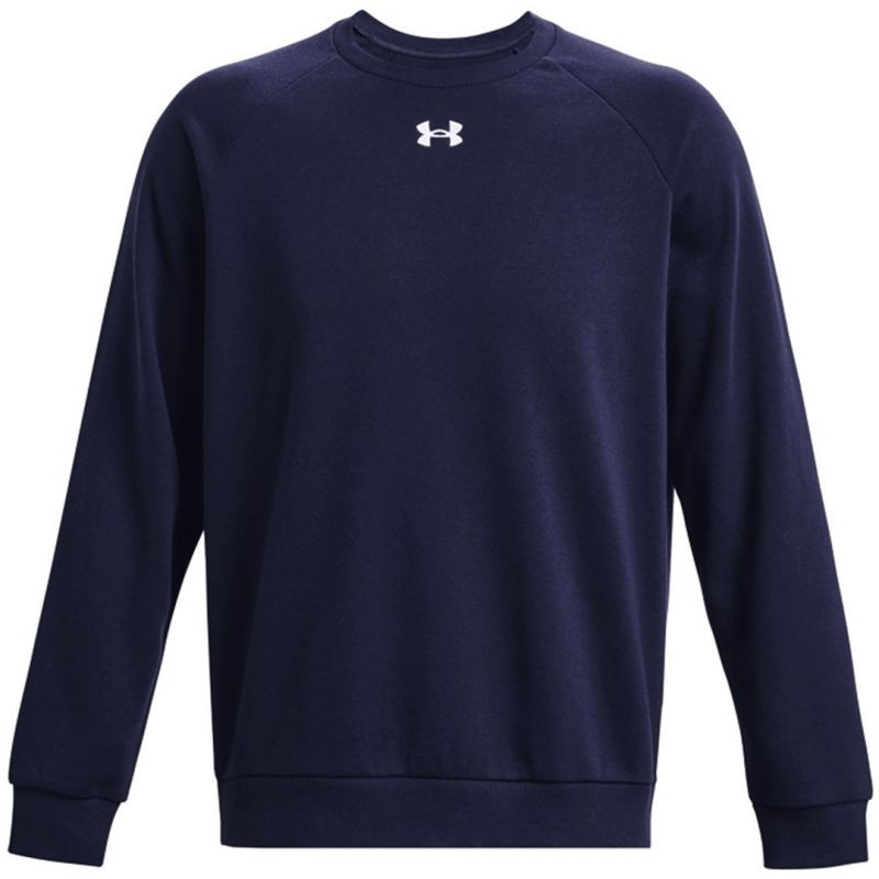 Pánská mikina Under Armour Rival Fleece Crew, tmavě modrá, 1379755, 410