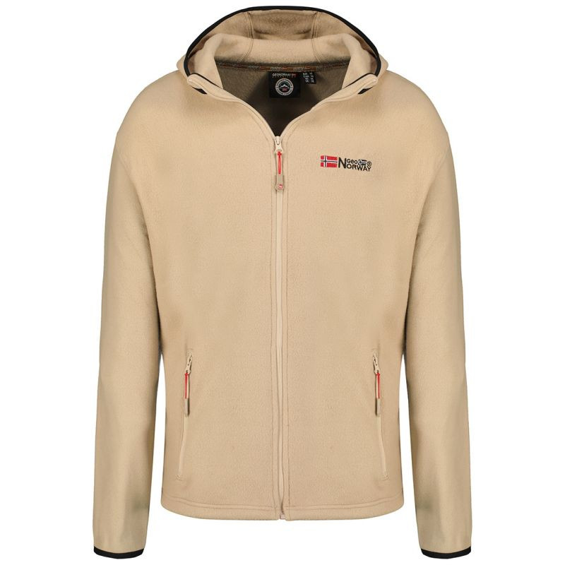 Mikina Geographical Norway Unicia Taupe DB 224 M WY9247H/GN-Taupe pánské - Pánské oblečení mikiny