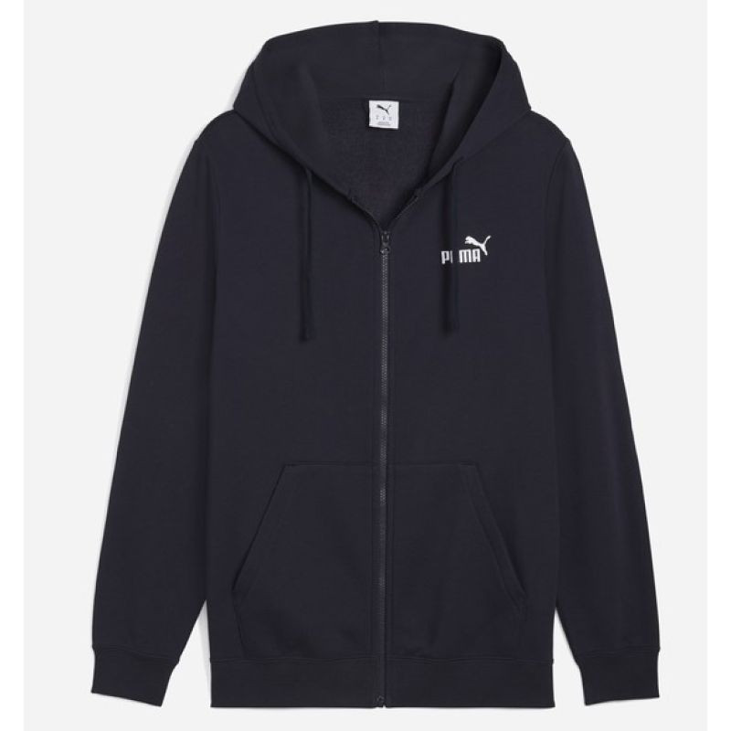 Puma ESS No.1 Logo Mikina s&nbsp;kapucí a&nbsp;zipem po celé délce FL M 682658 16 pánská - Pánské oblečení mikiny