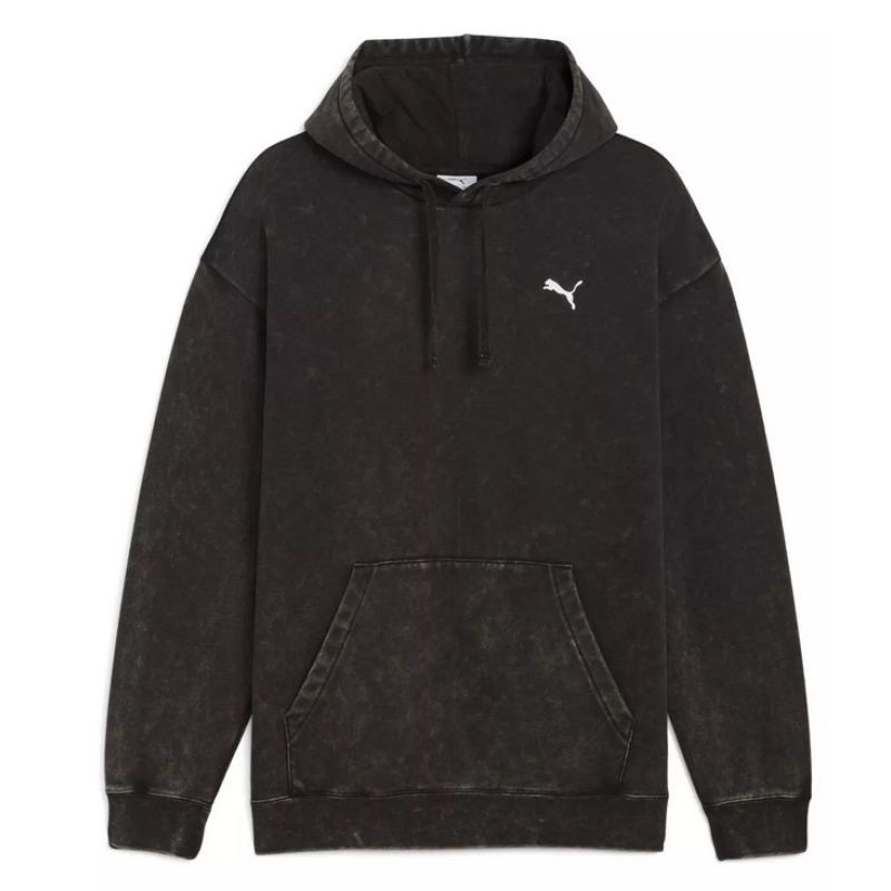 Puma ESS Elevated Relaxed Wash mikina s&nbsp;kapucí M 688049 01, pánská - Pánské oblečení mikiny