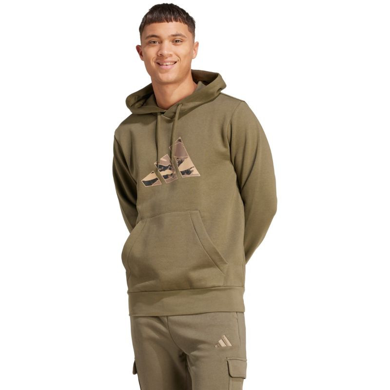 Pánská mikina adidas Camo olive JM6379
