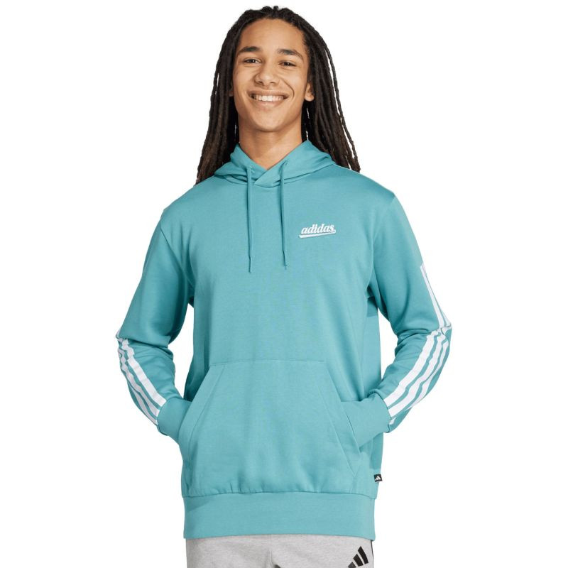 Pánská mikina adidas Color Script, modrá, KD2266, pánská