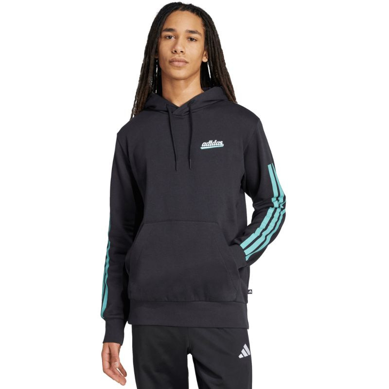 Pánská mikina adidas Color Script, černá, KD2265, pánská