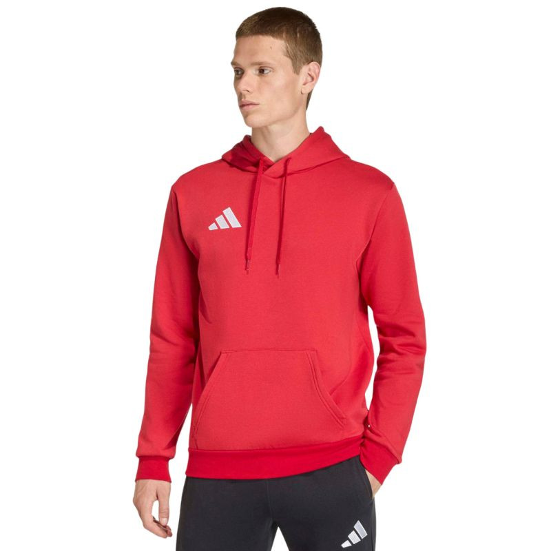 Pánská mikina adidas Entrada 26 Hoody červená JZ6576 pánské