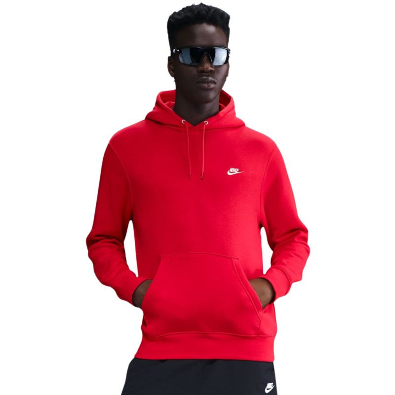 Pánská mikina Nike Club BB červená FN3859 657 pánské