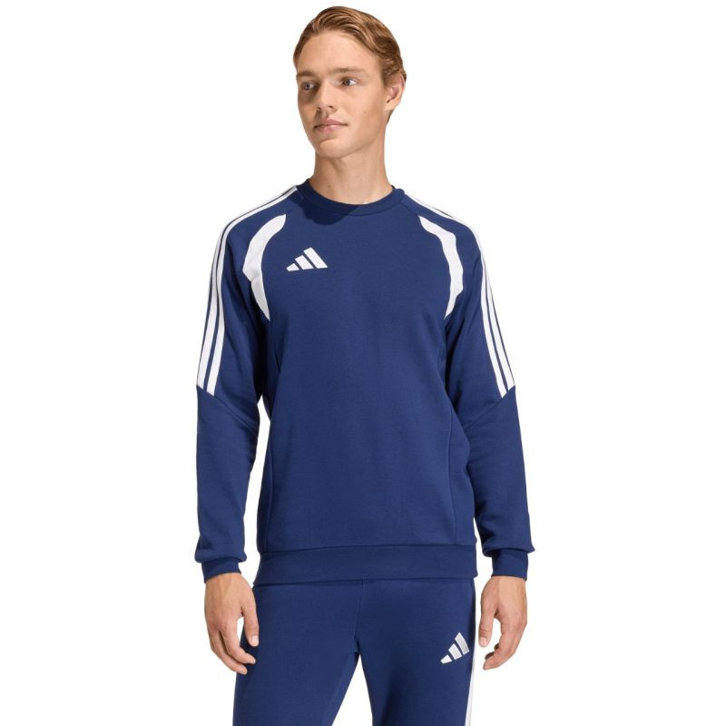 Pánská mikina adidas Tiro 26 League Sweat Crew námořnická modrá a bílá KF5816 panské