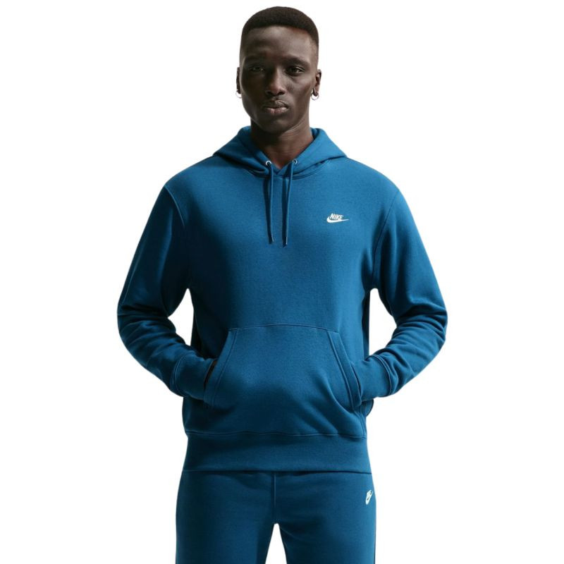 Pánská mikina Nike Club BB modrá FN3859 476 pánské - Pánské oblečení mikiny
