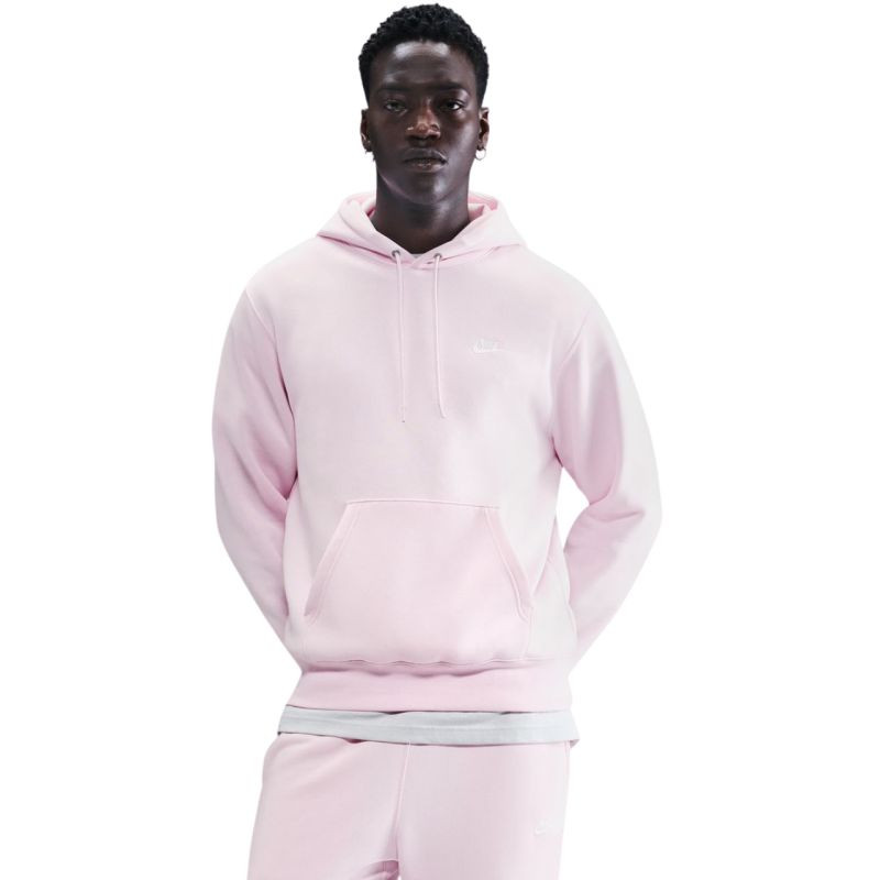 Pánská světle růžová mikina Nike Club BB FN3859 663 panské