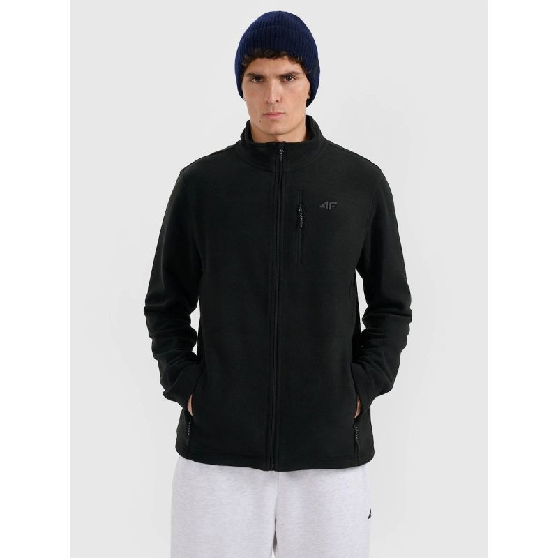 Pánský běžný fleece se stojáčkem 4F 4FRMM00TFLEM435-20S