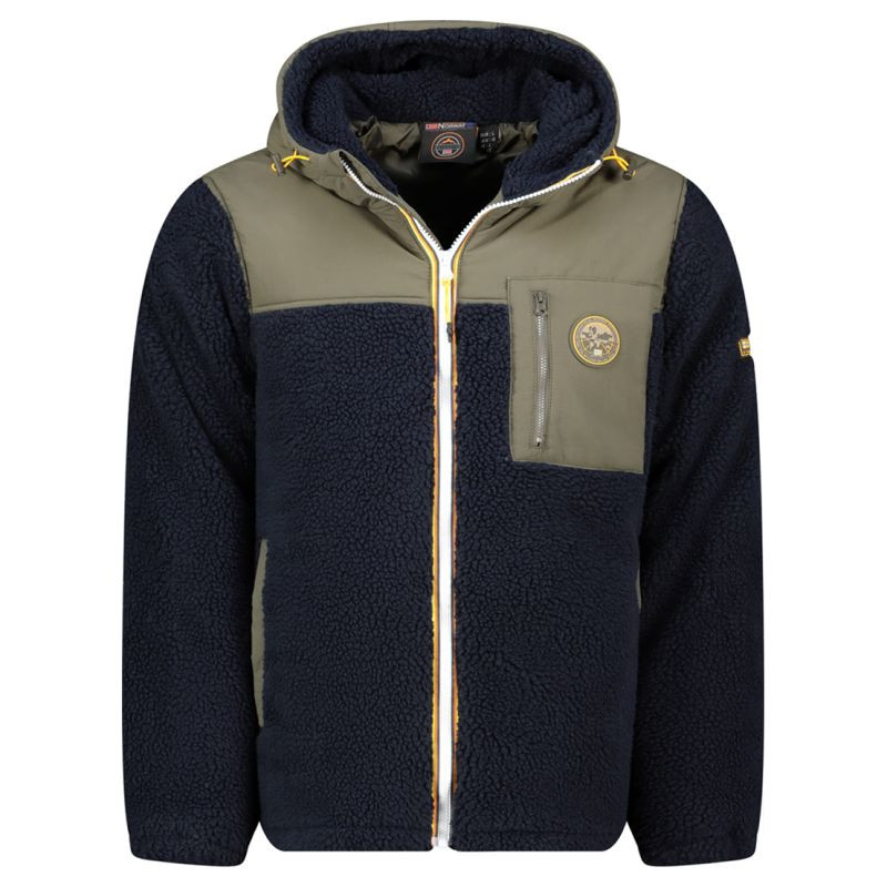 Geographical Norway Pánský fleece Terpa Navy Db Men 047-1 navy blue (WZ8006H/GN-Navy) - Pánské oblečení mikiny