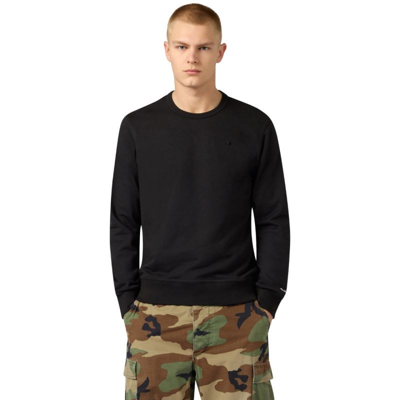Pánská mikina Champion Crewneck Sweatshirt black 220785 KK001 pánské