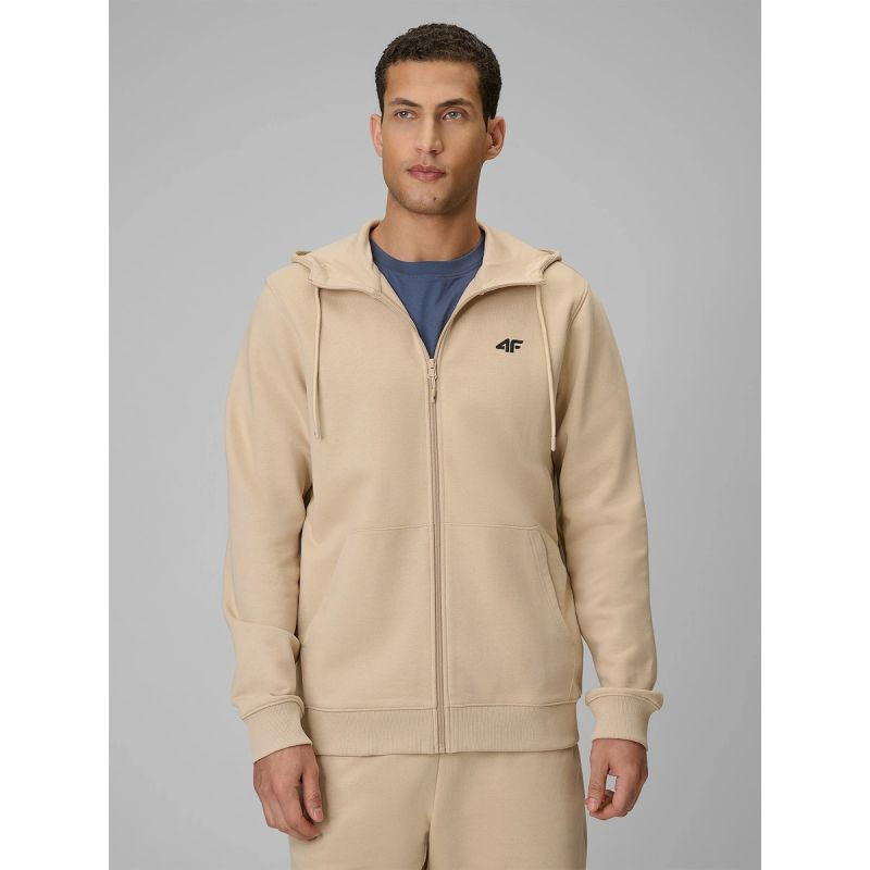 Pánská mikina 4F 4FRSS26TSWSM3106-30S na zip s kapucí