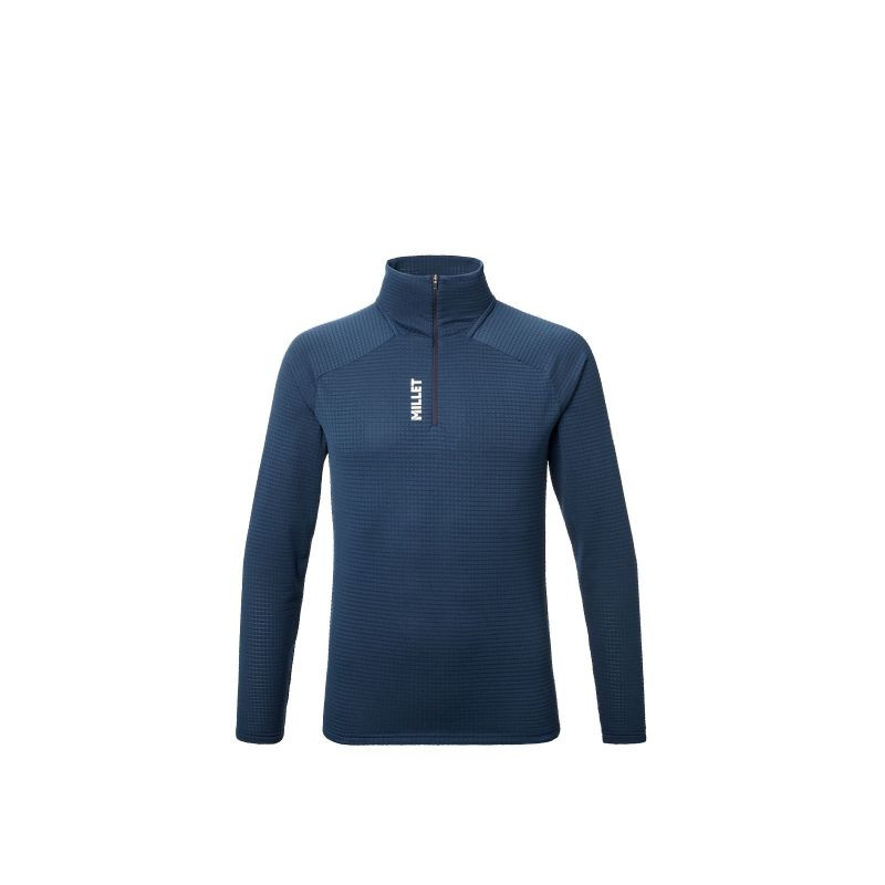 Pánská mikina MILLET Parmelan Light Fleece, velikost M, tmavě modrá