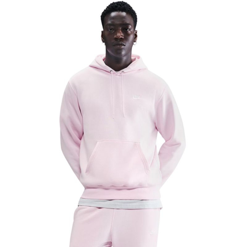 Pánská mikina Nike Club BB světle růžová FN3859 663 L