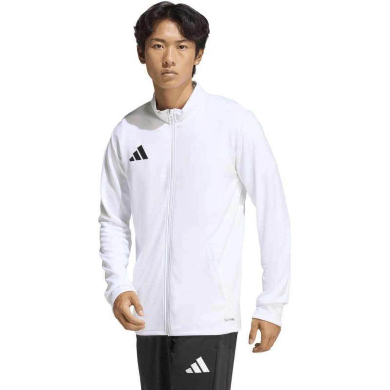 Pánská mikina adidas Entrada 26 Track, bílá, JZ6591 - Pánské oblečení mikiny