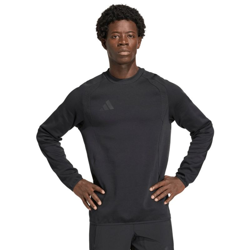 Pánská mikina adidas Tiro 26 Travel Crew, černá, JM5540, 2XL