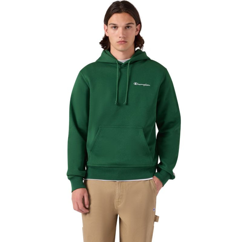 Pánská mikina Champion Hooded Sweatshirt, zelená, 221790 GS559 - Pánské oblečení mikiny