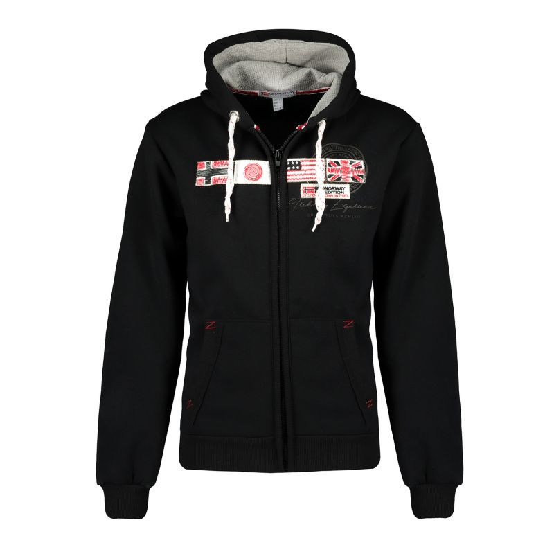 Pánská mikina Geographical Norway GORMA MEN 100 EO +BS (WT1880H/GN-BLACK)