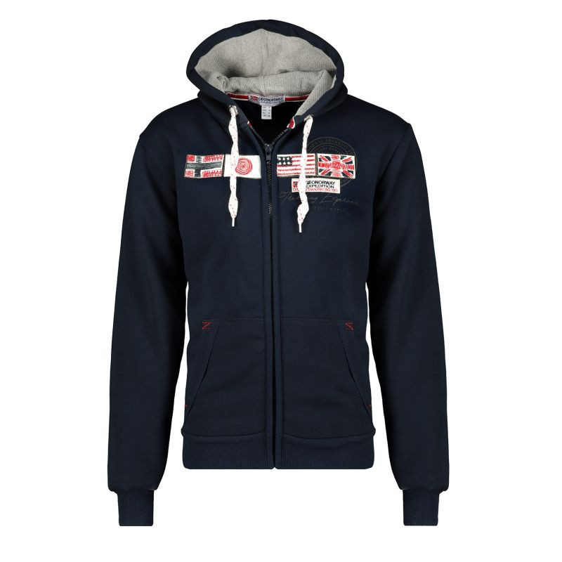 Pánská mikina Geographical Norway GORMA MEN 100 EO +BS (WT1880H/GN-NAVY)