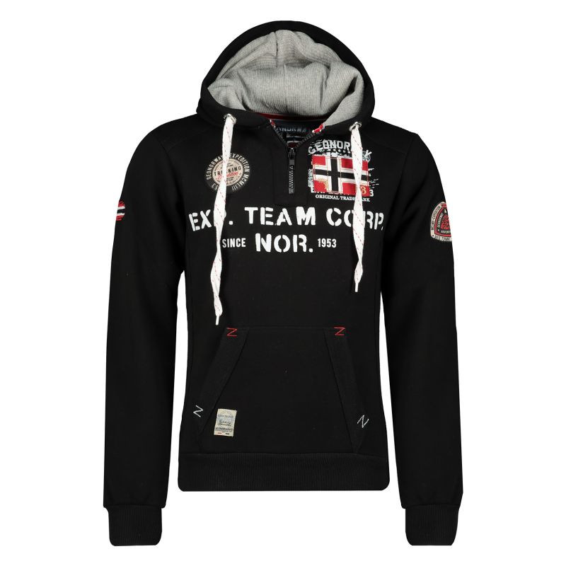 Pánská mikina Geographical Norway GOPTAINE MEN 100 EO BS2 (WT1885H/GN-BLACK)