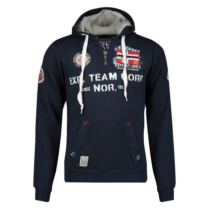 Pánská mikina Geographical Norway GOPTAINE MEN 100 EO BS2 (WT1885H/GN-NAVY)