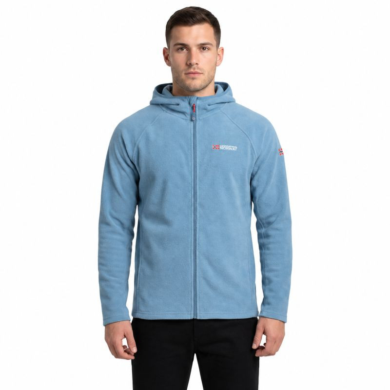 Pánská mikina Geographical Norway TUGOOD PETROLE DB MEN 233 (WZ3337H/GN-PETROL) - Pánské oblečení mikiny