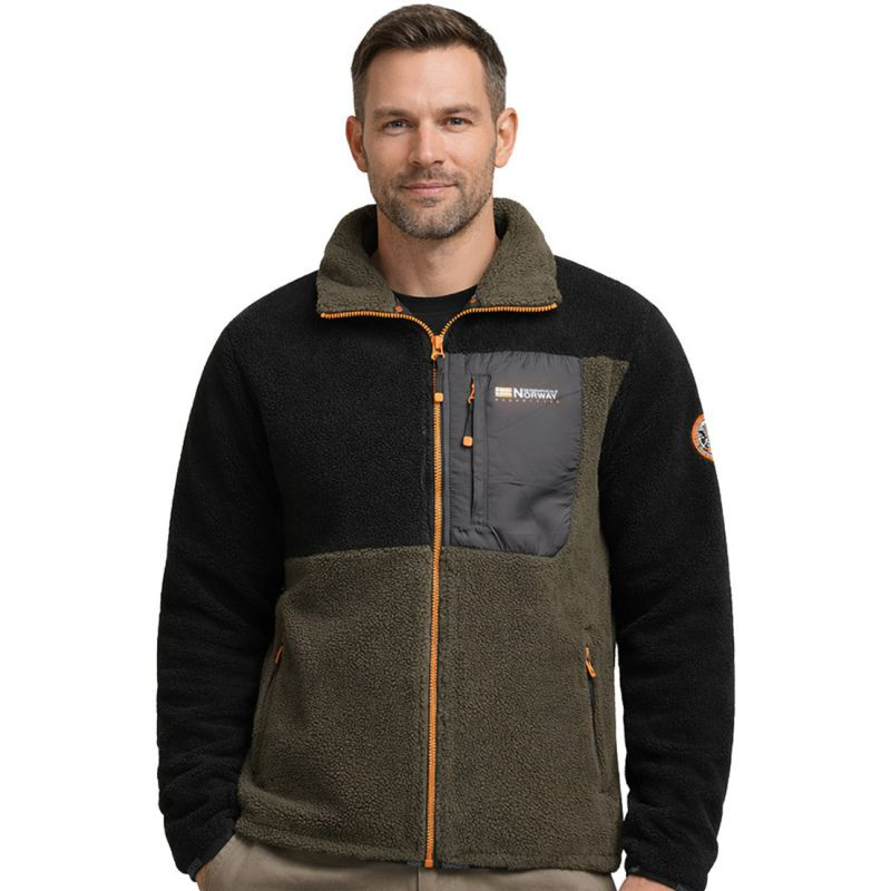 Pánská mikina Geographical Norway TARLEY BLACK DB MEN 0124 (WZ8068H/GN-BLACK) - Pánské oblečení mikiny