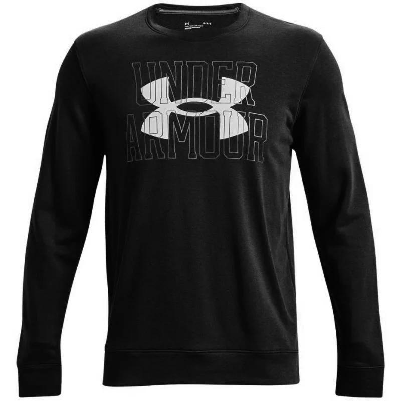 UA Rival Terry Logo Crew M 1370391 001 Pánská mikina - Under Armour