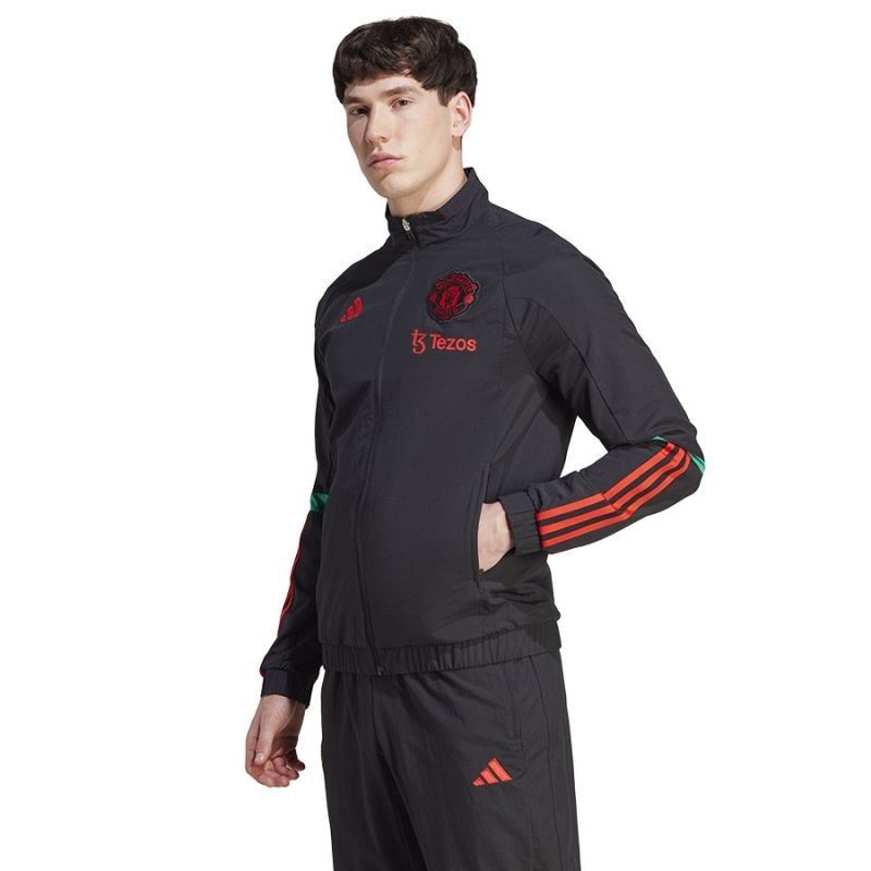 Manchester United PRE JKT M IA8486 - Adidas - Pánské oblečení mikiny