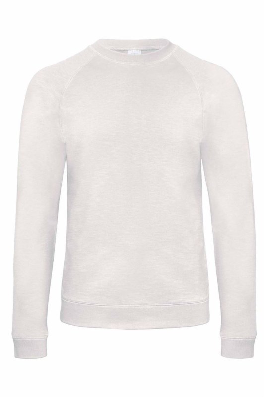 B&C DNM Starlight /men Pánská mikina ze slubové příze 01.2275 chic white