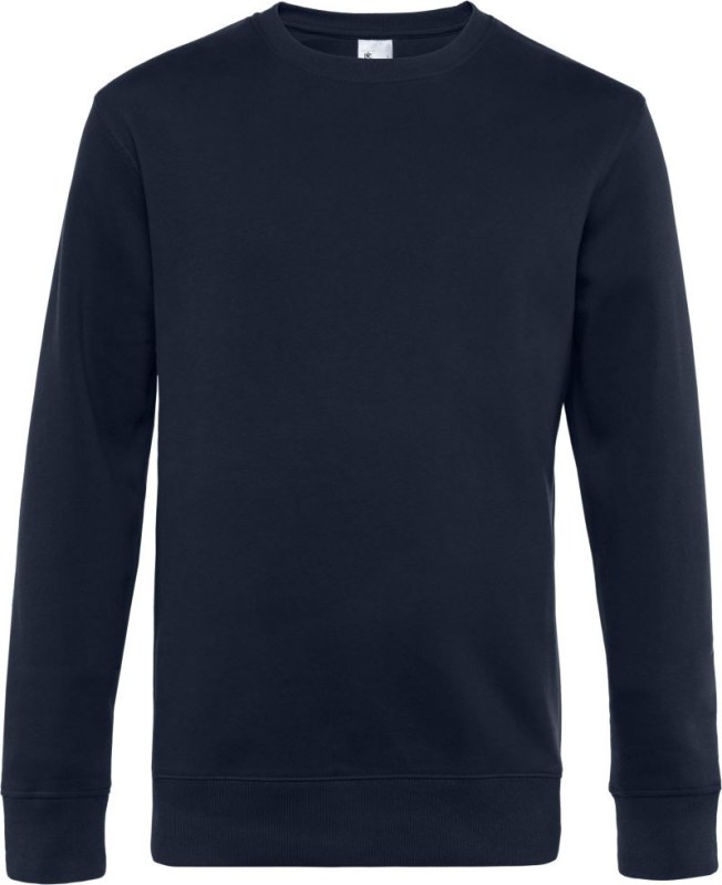 B&C KING Crew Neck_° Pánská mikina 01.U01K navy blue