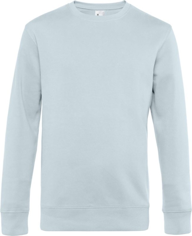 B&C KING Crew Neck_° Pánská mikina 01.U01K pure sky