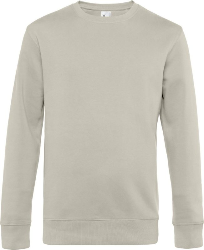 B&C KING Crew Neck_° Pánská mikina 01.U01K grey fog
