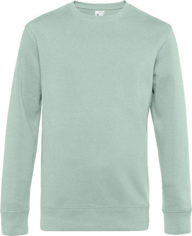 B&C KING Crew Neck_° Pánská mikina 01.U01K aqua green